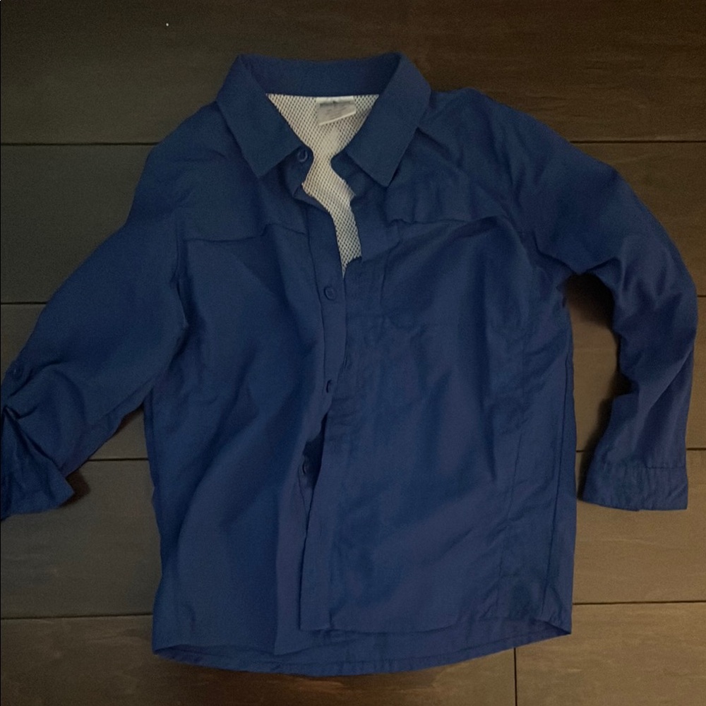 Blue Quail Boys Fishing Button-Up Shirt